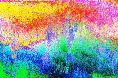 Çizik ve çatlaklarla metal doku