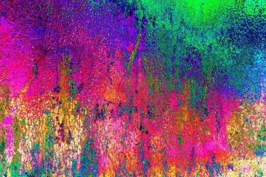 Çizik ve çatlaklarla metal doku