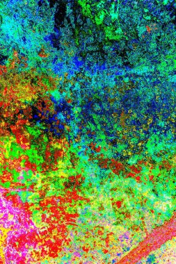 Çizik ve çatlaklarla metal doku