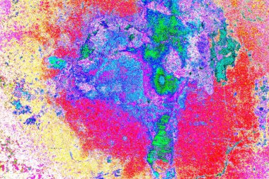 yaratıcı ve tasarım sanatı, kopyalama alanı duvar kağıdı, soyut renkli doku arkaplanı  