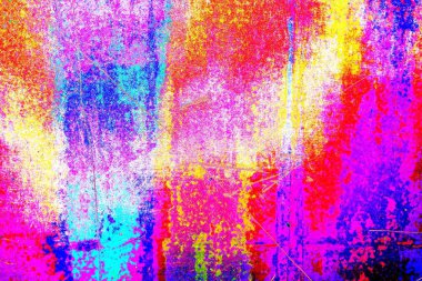 Çizik ve çatlaklarla metal doku