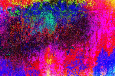 Çizik ve çatlaklarla metal doku