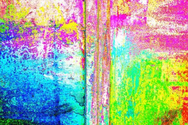 Çizik ve çatlaklarla metal doku