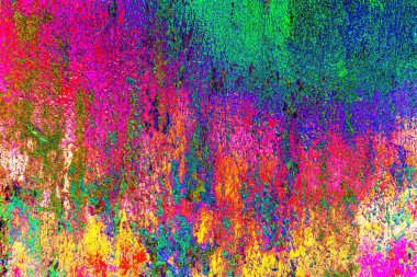 Çizik ve çatlaklarla metal doku