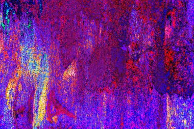 Çizik ve çatlaklarla metal doku