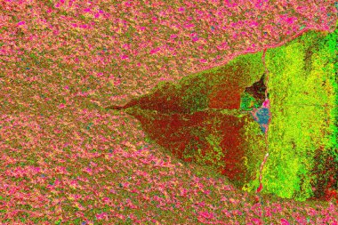 yaratıcı ve tasarım sanatı, kopyalama alanı duvar kağıdı, soyut renkli doku arkaplanı  