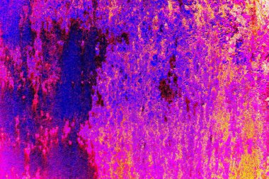 Çizik ve çatlaklarla metal doku