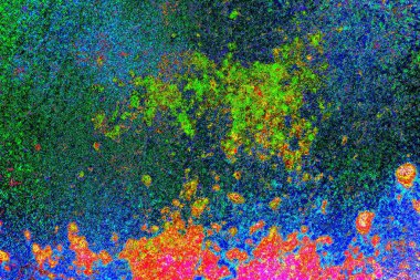 Çizik ve çatlaklarla metal doku