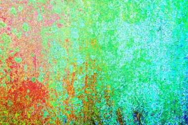 Çizik ve çatlaklarla metal doku