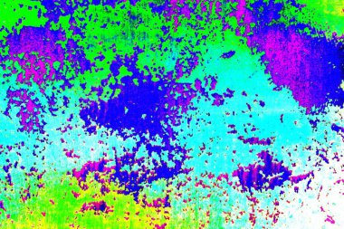 Çizik ve çatlaklarla metal doku