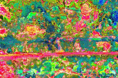 Kırsal görünümü olan paslı metal dokusu