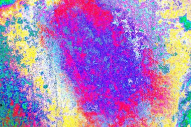 Çizik ve çatlaklarla metal doku