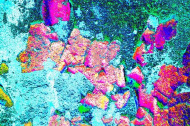 Duvar dokusu arkaplanı eski boyayla soyulmuş