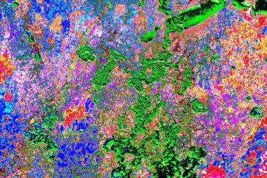 Dökülen boya paslı metal dokusu