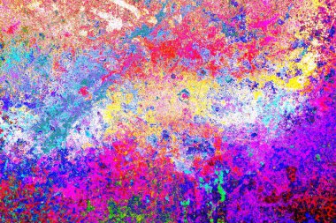 Çizik ve çatlaklarla metal doku