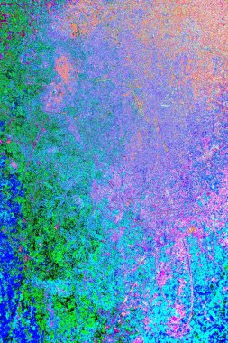 Çizik ve çatlaklarla metal doku