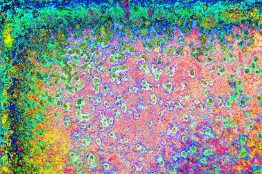 Çizik ve çatlaklarla metal doku