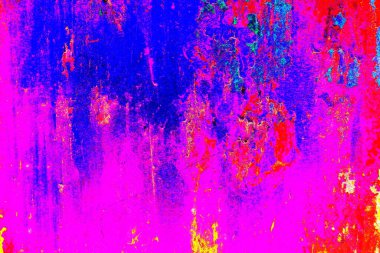 Çizik ve çatlaklarla metal doku