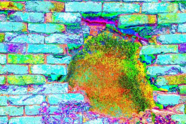 Bir tuğla duvarın arkaplan dokusu