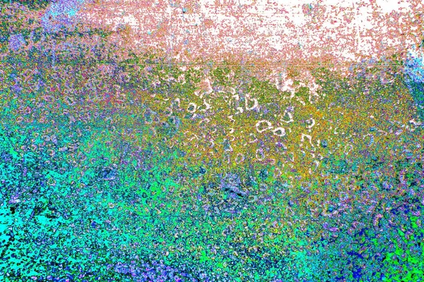 Çizik Çatlaklarla Soyut Renkli Duvar Kâğıdı — Stok fotoğraf