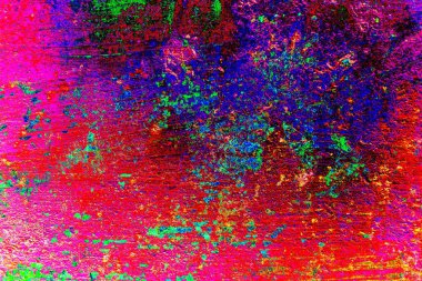 Çizik ve çatlaklarla metal doku