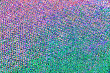 Soyut neon renkler çizik ve çatlaklarla dokulu duvar. 