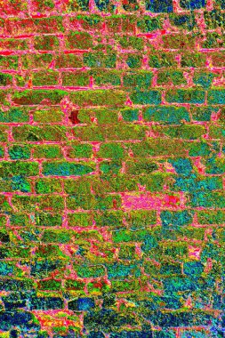 Bir tuğla duvarın arkaplan dokusu