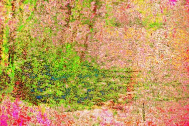 Çizik ve çatlaklarla metal doku