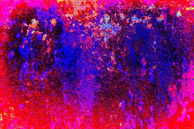 Çizik ve çatlaklarla metal doku