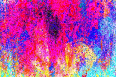 Çizik ve çatlaklarla metal doku