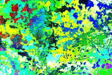 Çizik ve çatlaklarla metal doku