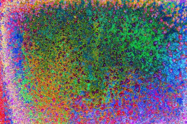 Çizik ve çatlaklarla metal doku