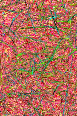 Soyut neon renkler çizik ve çatlaklarla dokulu duvar. 