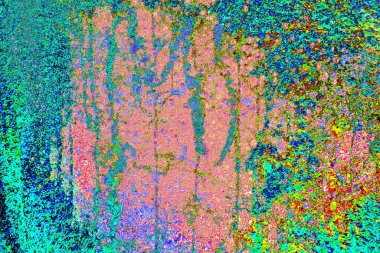 Eski model tuğla duvarın arka planı