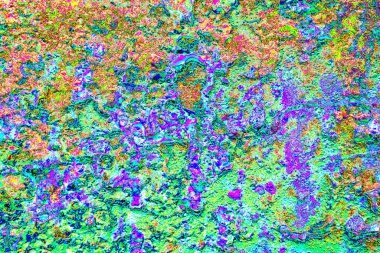 Çizik ve çatlaklarla metal doku