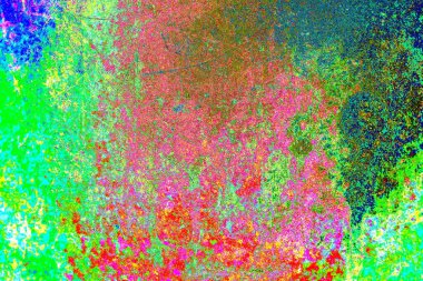 Çizik ve çatlaklarla metal doku