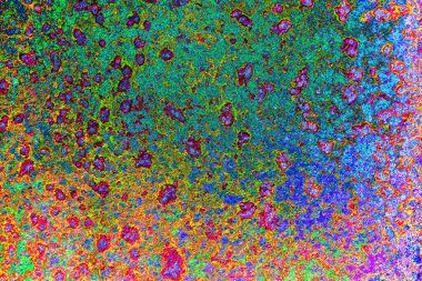 Çizik ve çatlaklarla metal doku