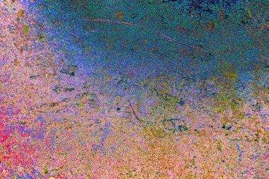 Kırsal görünümü olan paslı metal dokusu