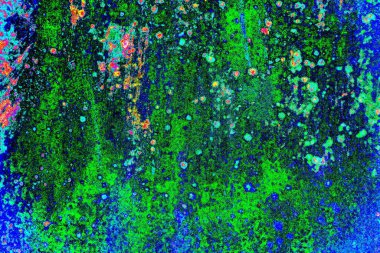 Çizik ve çatlaklarla metal doku