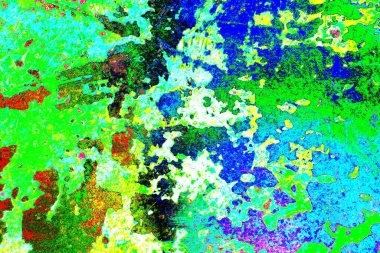 Çizik ve çatlaklarla metal doku