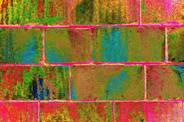 tuğla bloğunun arkaplanı