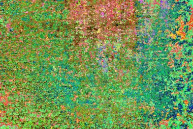 Çizik ve çatlaklarla metal doku