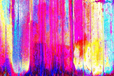 Çizik ve çatlaklarla metal doku