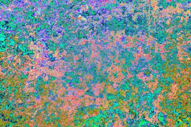 Çizik ve çatlaklarla metal doku