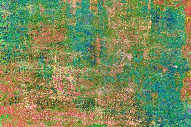 Çizik ve çatlaklarla metal doku