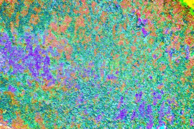 Çizik ve çatlaklarla metal doku