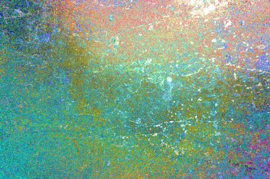 Çizik ve çatlaklarla soyut renkli duvar kâğıdı 