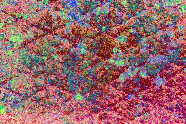 Çizik ve çatlaklarla metal doku