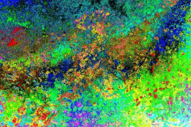 Çizik ve çatlaklarla metal doku