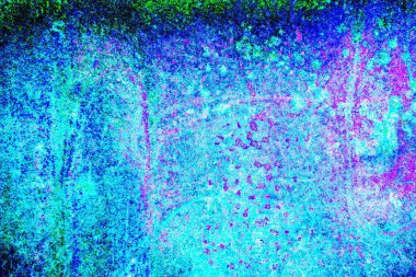 Çizik ve çatlaklarla metal doku